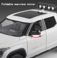 Coche De Modelismo Tundra Escala 1:24 Metal Con Puertas Abatibles Luz Y Sonido Vehículo Off-Road Para Niños Regalos Decoración - details 10