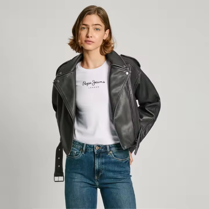 Pepe Jeans Cazadora Amalia biker PL402422-999 , para Mujer - 1