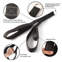 Cuerda De Ejercicio Para Los Brazaletes De Fitness Antideslizante Para Entrenamiento De Músculos Longa De Triceps Para Facepulls/Push Downs/Crunches Material De Poliéster Color Negro - details 3