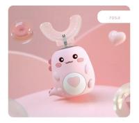 Cepillo De Dientes Eléctrico Para Niños Silicona De Grado Alimenticio 360 Grados Automático Carga USB Cepillo Inteligente U-Shaped - details 9
