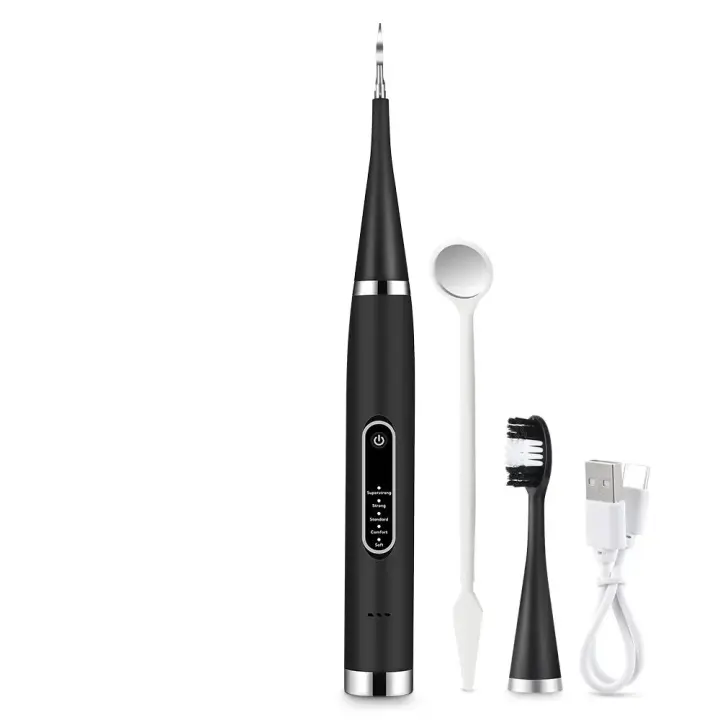Limpia Dientes Scaler Electrónica Portátil Para Eliminar Calca Y Frescar El Aliento Carga USB Cuidado Oral - 1