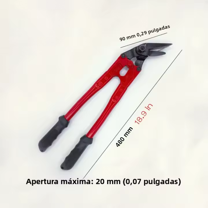 Tijeras De Cobre Cromado Y Acero Vanadio Para Trabajo Con Metal Herramientas De Corte De Hojalata Con Punta De Ardilla - 1