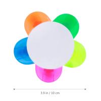 Resaltadores de pétalos con forma de Flor, rotuladores de agua 5 en 1 - Set de Colores surtidos, ideal para escuela y oficina. - details 0