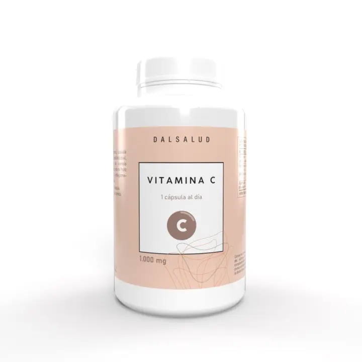Vitamina C 1.000mg ( 90 cápsulas) Dietinat. Aumenta las defensas, refuerza el sistema inmunitario, resfriados y gripes, bronquitis, fatiga y abstemia, aumenta las defensas, mejora la absorción de hierro., debilidad. Dietinat. - 1