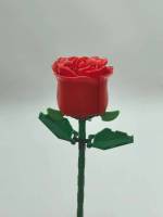 Bloques De Construcción Creativos Para La Ciudad Plantas De Rosa En Maceta Juguetes De Bloques De Plástico ABS Para Decoración Del Hogar Y Regalo Para Niñas - details 3