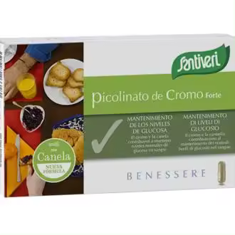 Santiveri Picolinato Cromo 40 Cápsulas - 1