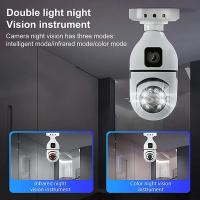 Cámara De Vigilancia IP WIFI Dual Lente 4MP Con Iluminación Nocturna Y Audio Bidireccional Vigilancia Interior 1080P 360°*360° - details 6