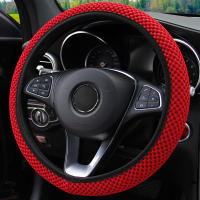 Cubierta De Volante De Coche Transpirable Masajeadora Para Todas Las Estaciones En Malla Negra Accesorio Comfort Para Mujeres - details 3
