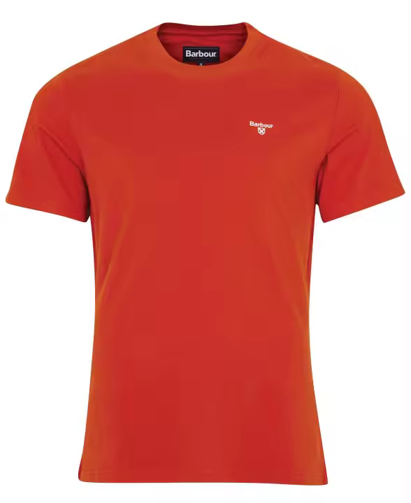 Barbour Sports T-Shirt Paprika - 1
