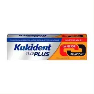 Kukident Proplus Adhesivo Para Prótesis Dentales Doble Acción 40G - 1