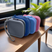 Bolso Cuadrado De Silicona Organizador Monedero Impermeable Con Cierre De Cremallera Bolso Para Cosméticos Y Auriculares Para Estudiantes Unisex - details 1