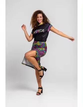 Camiseta Lolina Rib Atípica - 1