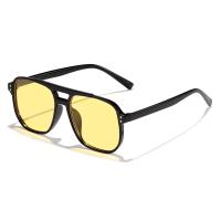Gafas De Sol Vintage Unisex Grandes Cuadradas Marcas Diseñador Lente Negro UV400 Para Hombre Y Mujer Gafas De Moda Para Ciclismo - details 10