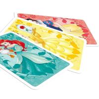 Cartamundi Princesas Disney Pixar Mini Baraja infantil de 32 cartas con princesitas Cuartetos Juego de parejas y la solterona Cenicienta Ariel Rapunzel Bella Blancanieves - details 2