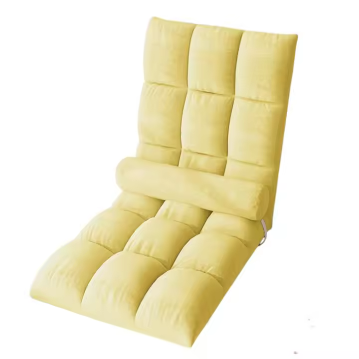 Sofá perezoso Tatami cama individual plegable silla de ordenador dormitorio salon sofá pequeño, respaldo japonés TAMAÑO PEQUEÑO - 1