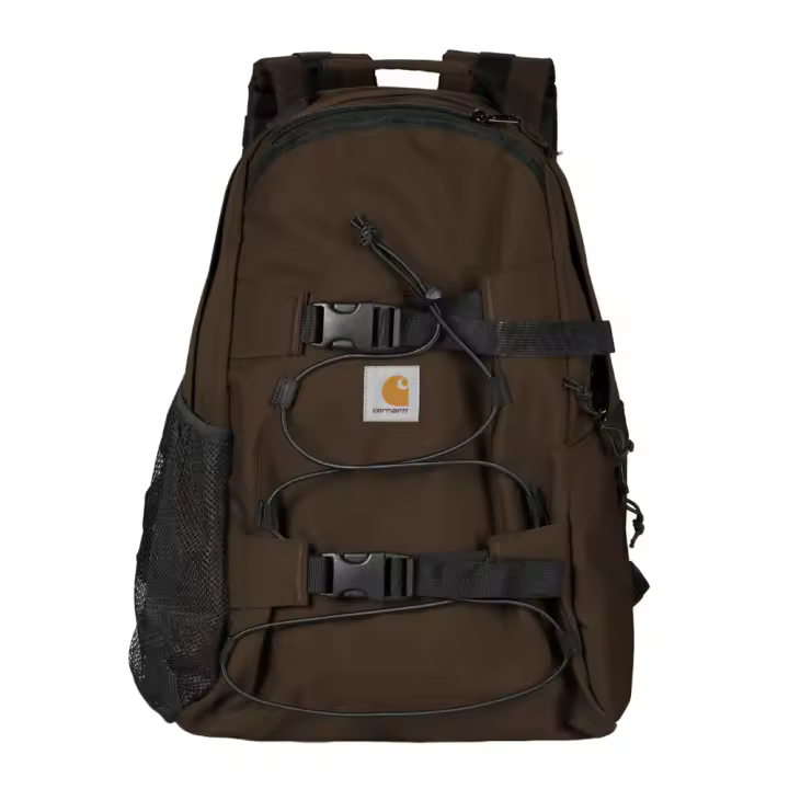 Mochila Marrón Carhartt Kickflip Backpack Liberica Repelente Al Agua Con Cremallera Bidireccional - 1