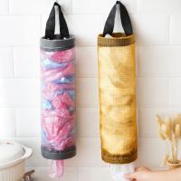 Soporte De Saco De Basura De Acero Inoxidable Organizador De Bolsas De Supermercado Y Toallas Para Cocina Y Armarios - details 17