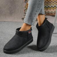 Botas De Pies Descansados De Corduroy Para Mujer Invierno 2024 Comodidad No Esmeriladas Antideslizantes Cordura Suela De Goma - details 4