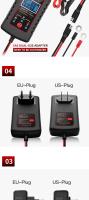 Cargador Inteligente De Batería De Coche 6V 12V Para Motocicleta Y Barco Adecuado Para Baterías De Agm Gel Wet Vrla Carga Automática 100-240V - details 11
