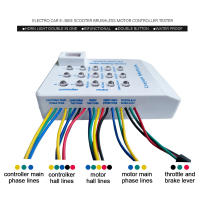 Prueba De Controlador De Vehículo Eléctrico Con Manija Giratoria Y Test De Freno Multifuncional Herramienta De Reparación De Automóviles Tester De Batería - details 3