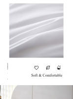 Almohada Suave De Algodón Blanca 1PC Rebound Para Dormitorio Cómoda Para Descansar Y Sueño Filling De Poliéster 100% - details 2