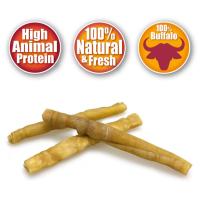 Barritas de colágeno de Búfalo - 12 cm - 100 g - 5 unidades - Snack para Perros Natural - Salud Articulaciones y Huesos - Bajo en Grasa - Arquivet - details 1