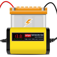 Cargador De Batería De Coche Y Motocicleta 2A 12V Automático 3 Etapas Para Baterías De Plomo Ácido AGM GEL Con Pantalla LCD Inteligente - details 10