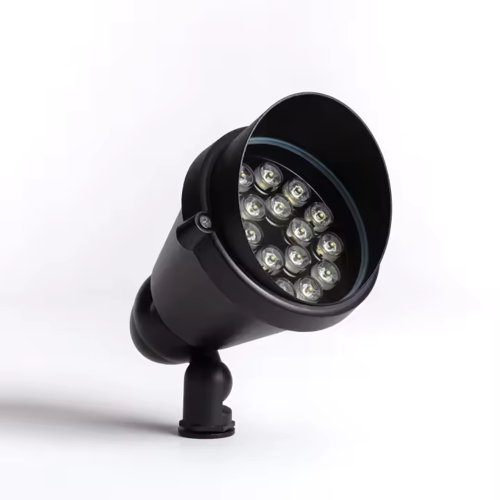 Ledkia Foco Exterior LED 18W con Pincho Giverny 4000K Blanco Neutro - 1