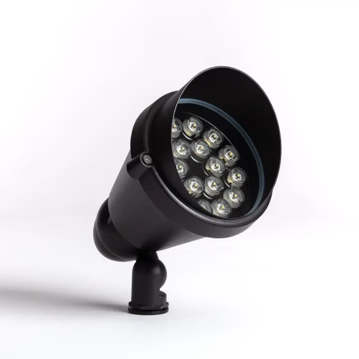 Ledkia Foco Exterior LED 18W con Pincho Giverny 4000K Blanco Neutro - 1