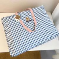 Bolsa De Mano Para Bebé Y Madres Organizador Impermeable De Lona Con Cierre De Cremallera Gran Tamaño Estilo Tote Bag Para Guardar Ropa De Cuna Y Artículos Infantiles - details 9