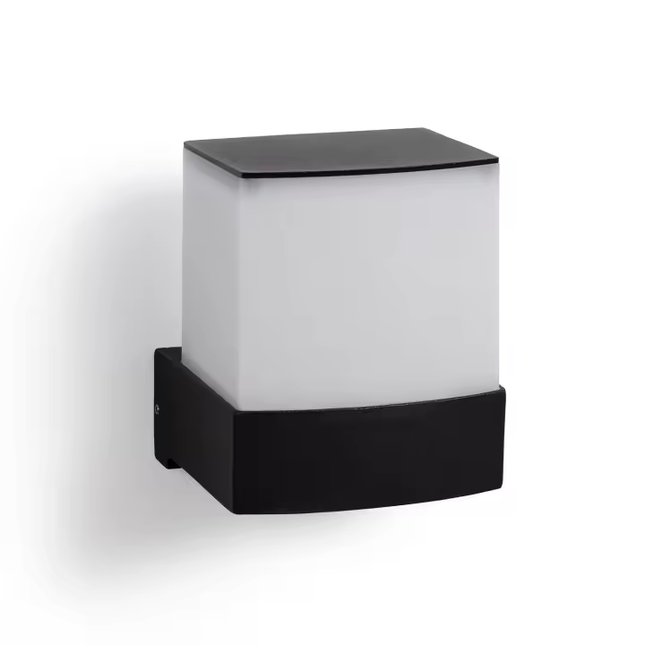 Ledkia Aplique de Pared Exterior LED 6W Aluminio Superficie Berdy Negro - 1