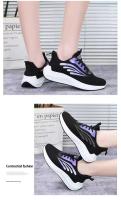 Zapatillas deportivas de primavera para mujer, zapatillas casuales cómodas y versátiles de alta calidad, zapatillas para correr para estudiantes con tejido volador. - details 0