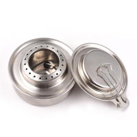 Estufa De Camping LIXADA 120ml Mini Con Cubierta Plegable Para Extinguir Fuego Alta Eficiencia De Combustión Estufa Para Alcohol - details 3
