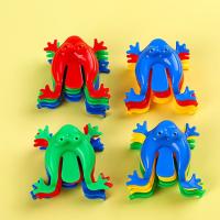 10/20Pcs Juguetes De Rana Saltarina En Color Sólido Juguete De Plástico Para Juego Familiar Y Alivio Del Estrés Regalo De Cumpleaños Para Niños - details 3