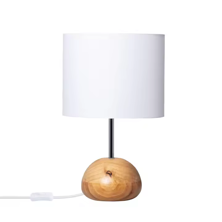 Ledkia Lámpara de Mesa de Madera Gulbi Natural - 1