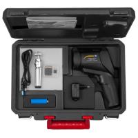 PCE Instruments Cámara termográfica para la medición de temperatura sin contacto / Ajuste del grado de emisividad / Incluye cámara a color / Desconexión automática / Ajustes de valores límite / Posibilidad de registro de imágenes en tarjeta SD PCE-TC 28 - details 2
