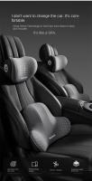 Almohada De Lumbar Para Coche Cojín De Cuello Fácil De Transportar Soporte De Espalda De TPU Espuma Memoria Material De Poliéster 100% - details 0