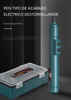 Mini Destornillador Eléctrico Inalámbrico Recargable USB 3.6V 200r/Min Herramienta De Reparación Para El Hogar Con Batería Incluida - details 0