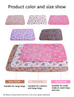 Manta Para Gatos Y Perros Tamaño Grande Mediano Pequeño Almohadilla De Mascota Suave Y Cálida Manta De Flannel Para Descanso De Los Animales - details 0