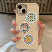 50PCS Pegatinas De Mandala Florales Resistentes Al Agua Para Decoración De Portátil Patineta Y Equipaje Tamaño 3-6cm Cada Pieza - details 3