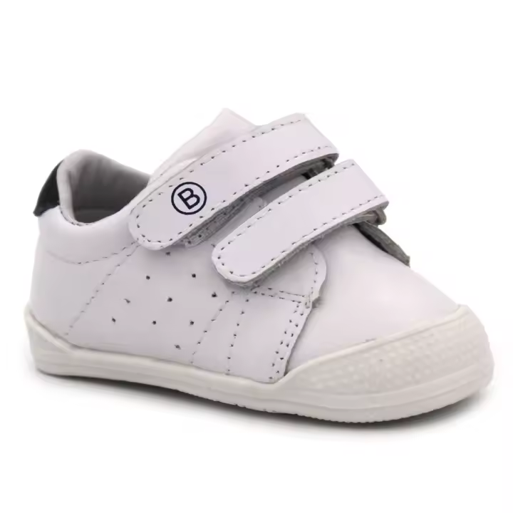 Deportivo piel flexible Bubble Kids C844 respetuosos con doble velcro. - 1