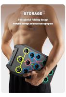 Tablero De Empuje Con 2 Bandas De Resistencia Y Saltarotes Durable PP Material Para Entrenamiento De Pecho Y Gimnasio - details 5