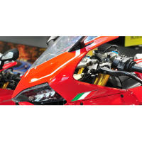 Pegatinas Decorativas Reflectoras 3D Para Motocicleta Bandera De Italia Accesorios De Motocicleta Adhesivos Epoxy Resina - details 4