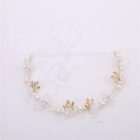 Diadema De Boda Bohemia Para Niñas Adorno De Cabello Con Perlas Y Flores Guirnalda De Novia Aro De Cabeza Joyería De Pelo Regalos Para Niños Estilo Moda Primavera Verano - details 15
