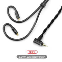 Cable De Repuesto FAAEAL Para Auriculares QDC/MMCX/2Pin 0.78mm Cable De Upgrades Para KZ ZSN pro TRN Shure SE315 Metálico - details 18