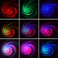 Proyector De Galaxia Estelar LED RGB Con Control Remoto Inteligente Aurora Lumínica USB Para Decoración De Dormitorio Y KTV Rotación Automática - details 6
