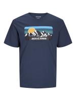 Jack & Jones Hombre Pack 2 Camisetas de Algodón Mod JJPEAK logo estampado Moda Casual Informal REF 258129 - details 3