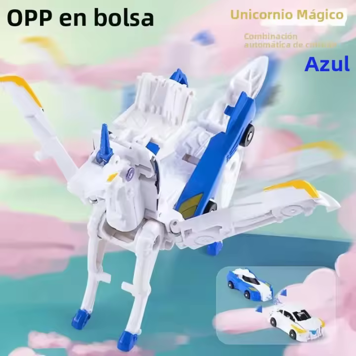 Figura De Acción Transformable Magic Pegasus Hello Carbot Unicornio Serie Unity Robot Vehículo Juguete Para Niños De 4 a 18 Años - 1