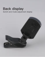 Afinador Digital Para Guitarra Bass Ukulele Violín Mandolín Afinador Electrónico Clip on Ajustable Calibración Acústica - details 8