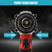 Taladro Atornillador de Impacto 21V Inalámbrico - 32N·m Máximo Par + 30+1 Velocidad | Set Profesional con 2 Baterías para Madera/Metal/Mampostería - details 9